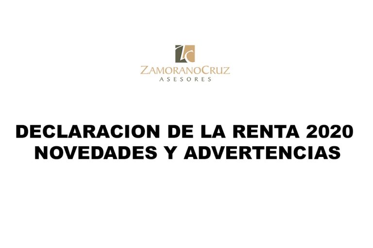 declaracion renta 2020 novedades